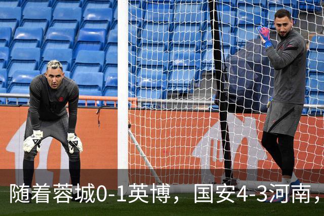 随着蓉城0-1英博，国安4-3河南，泰山5-3三镇，中超最新排名出炉